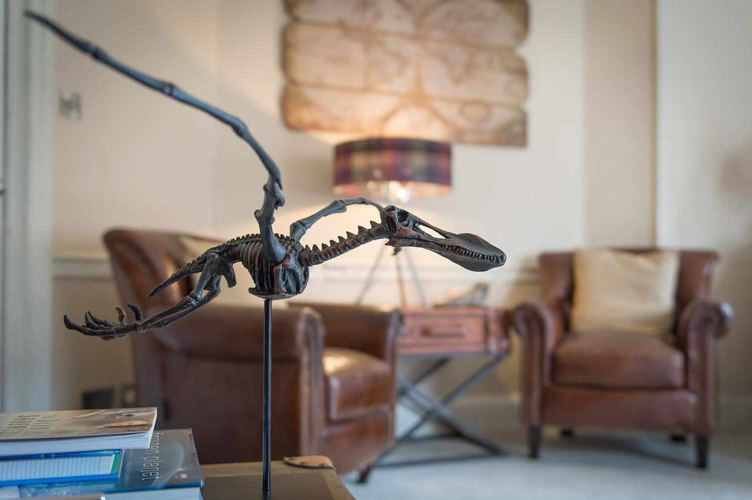 Darwin'S Townhouse Bed & Breakfast Shrewsbury Eksteriør bilde Fossil of the Late Cretaceous tyrannosaur Dryptosaurus