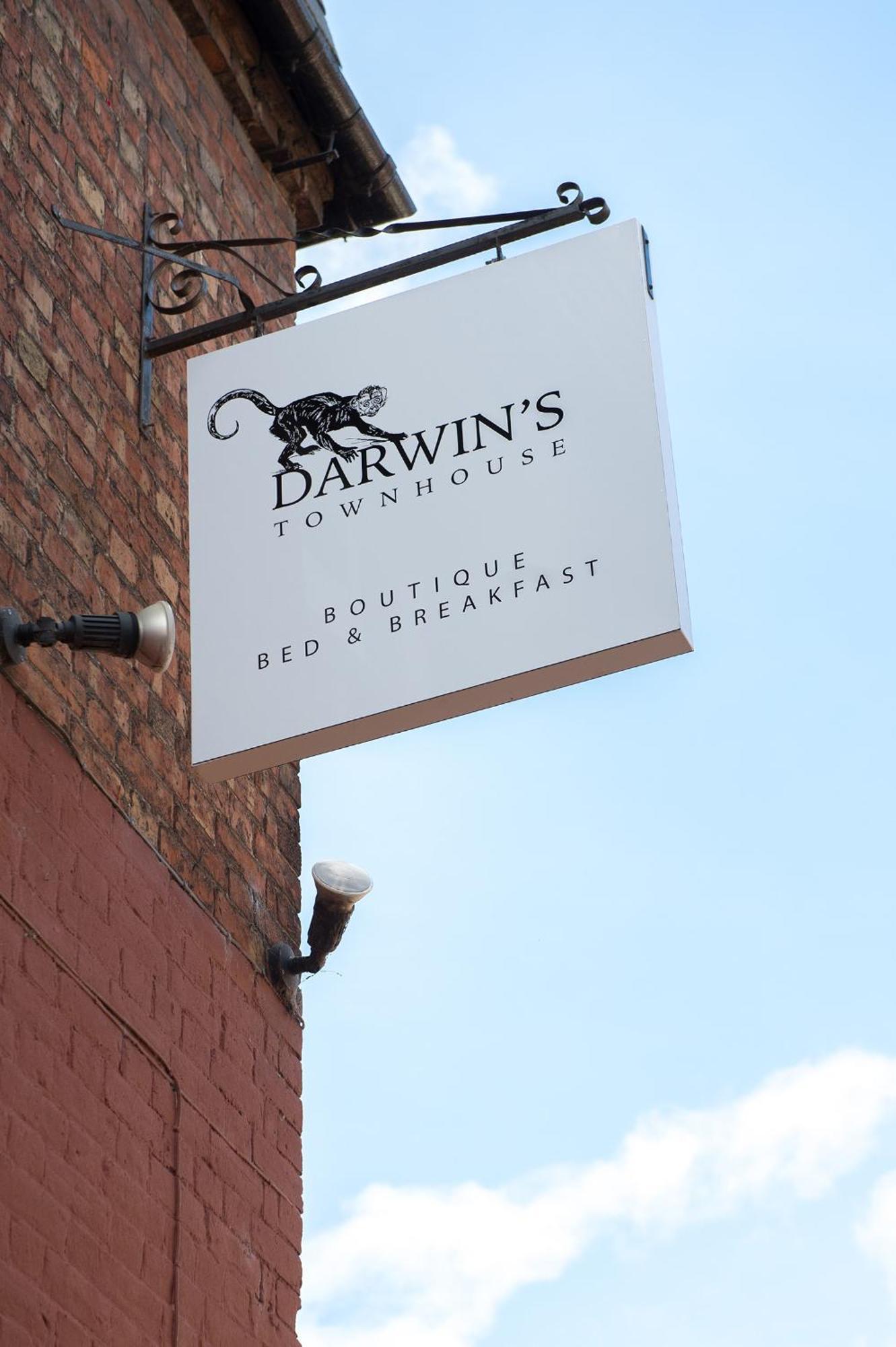 Darwin'S Townhouse Bed & Breakfast Shrewsbury Eksteriør bilde Darwin's Townhouse